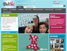 Tablet Screenshot of gwirvol.org